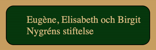 Elisabeth och Birgit Nygréns stiftelse