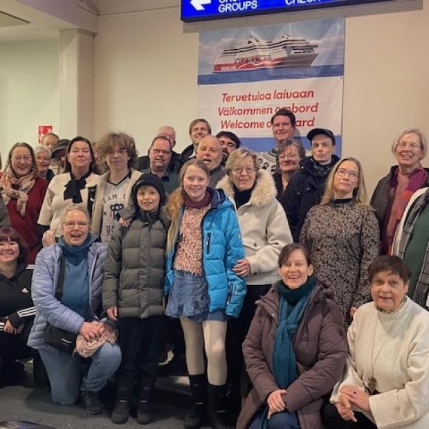 PÅ hemväg från Vasa