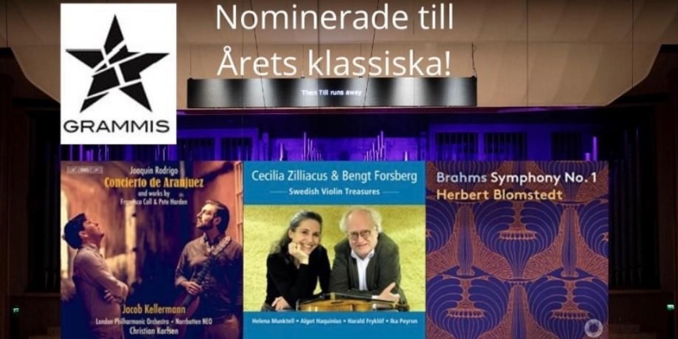 Grammisnominering för Cecilia Zilliacus och Bengt Forsberg