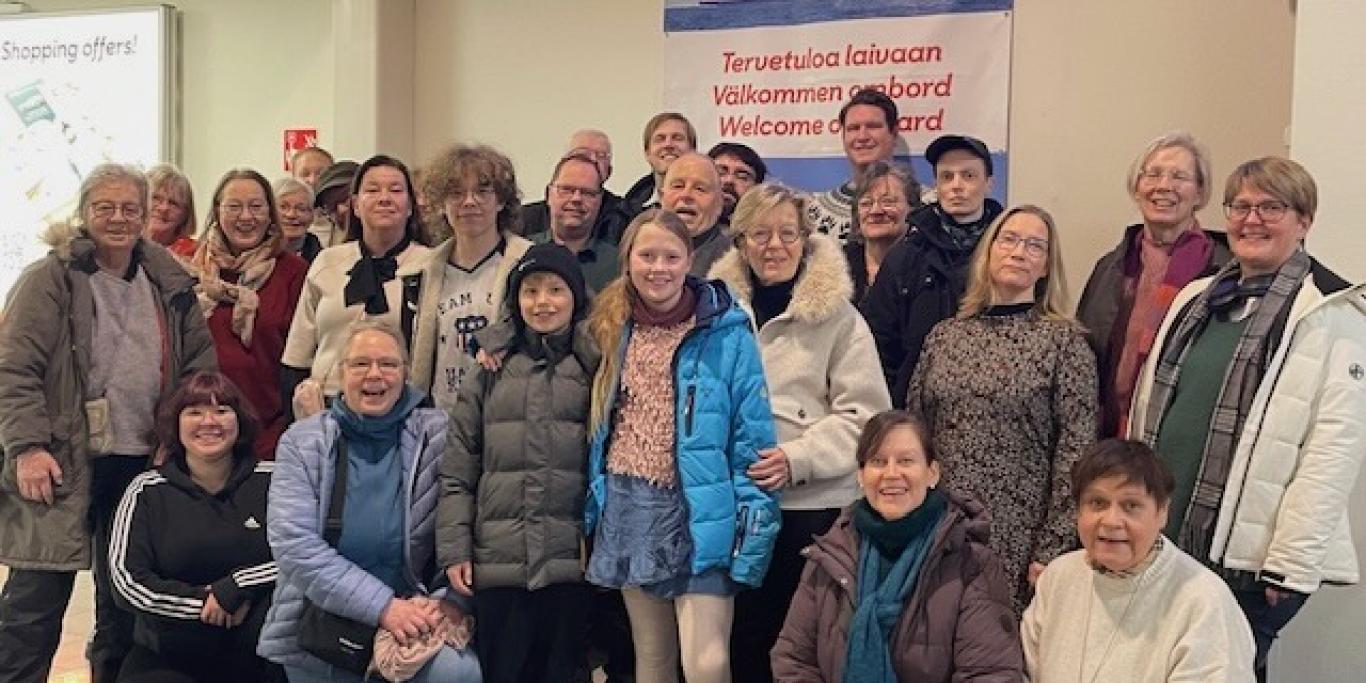 PÅ hemväg från Vasa